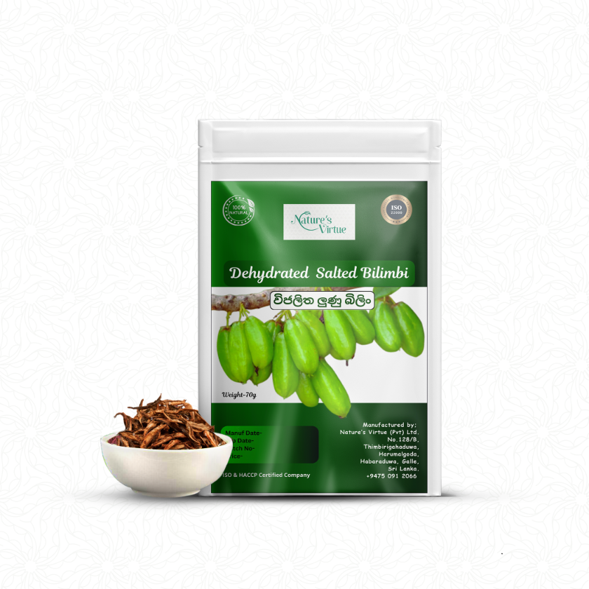 Dehydrated salted bilimbi